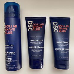Dollar Shave Club shaving gel or shave cream 2 for $3