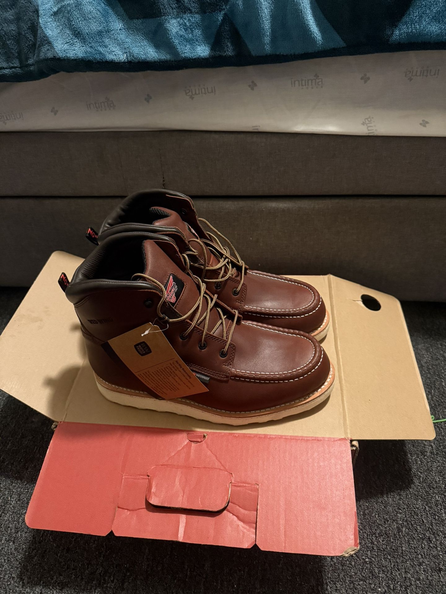 Redwing Boots Size 11 Wide Brand New 