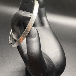 Vintage Monet Silver Bangle Bracelet @ 1955