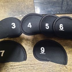 Neoprene Golf Iron Head Covers