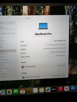 2019 MacBook Pro intel 5