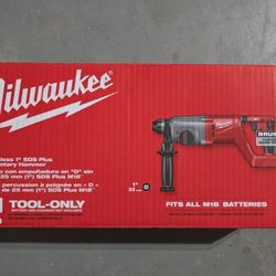 Milwaukee M18 Brushless Rotary Hammer SDS Plus 1 "