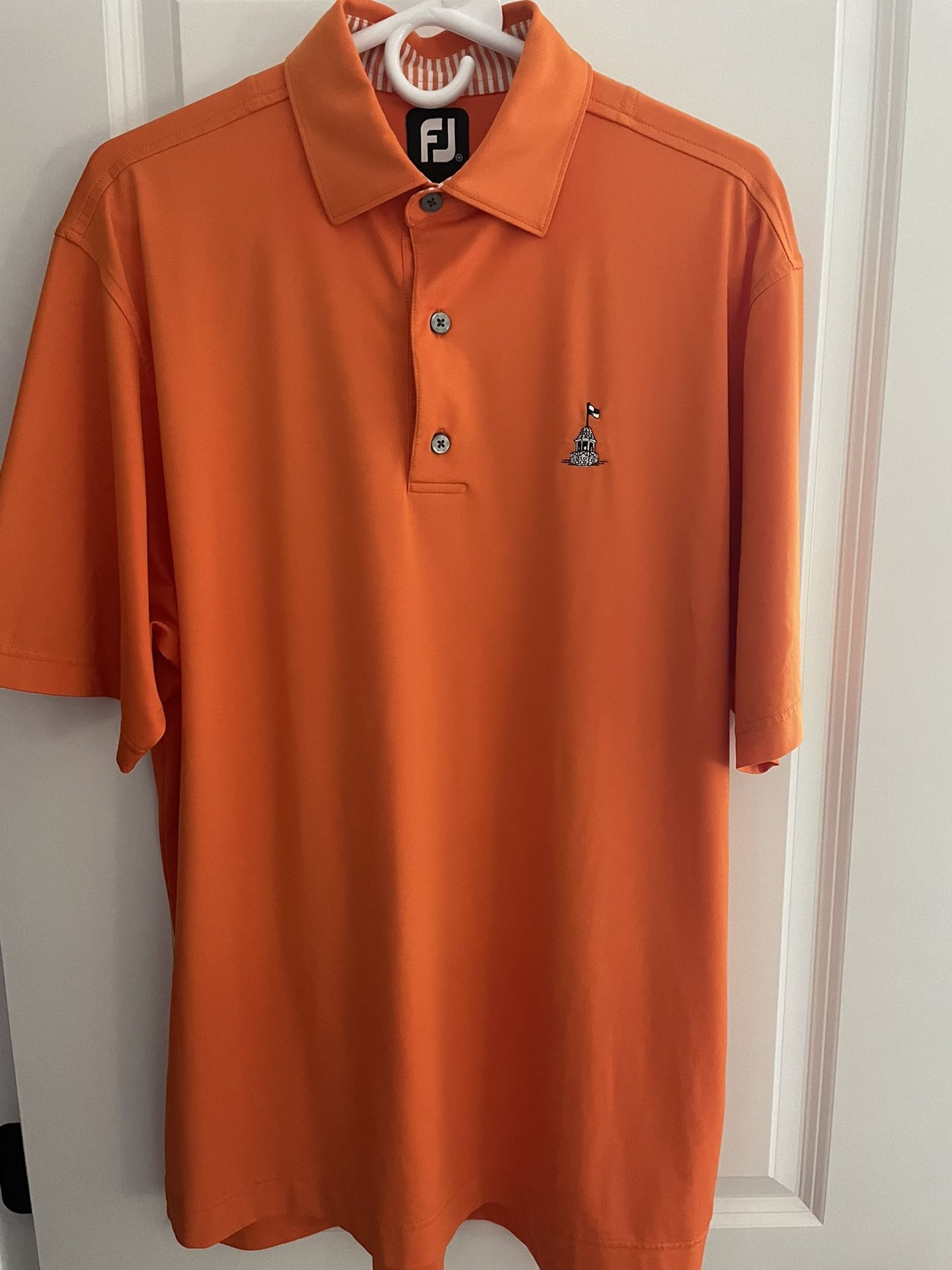 Foot Joy Golf Shirt Medium Mens EUC