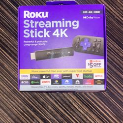 Roku streaming Stick 4k 