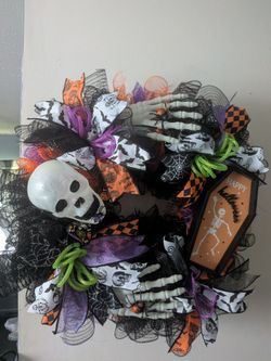 Halloween wreath