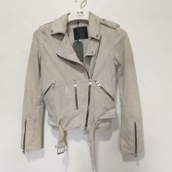 NWT - Beautiful Warm Women's Bikers Coat - Asking $289.00 - less than half of MSRP 