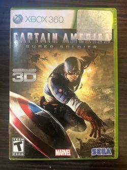 SEGA Captain America: Super Soldier (Xbox 360) T-Teen Action Adventure 3D