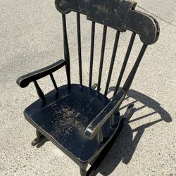 Antique Child/Doll Rocking Chair 