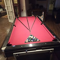 Pool /Air Hockey Game Table 