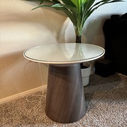 Walnut Wood End Table