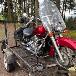 2011 Honda Shadow w trailer