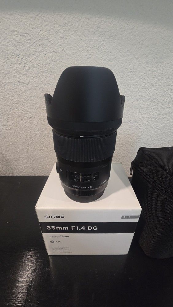 Sigma 35mm F1.4 DG Lens NIKON