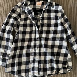 Girls Toddler Size 4 Flannel