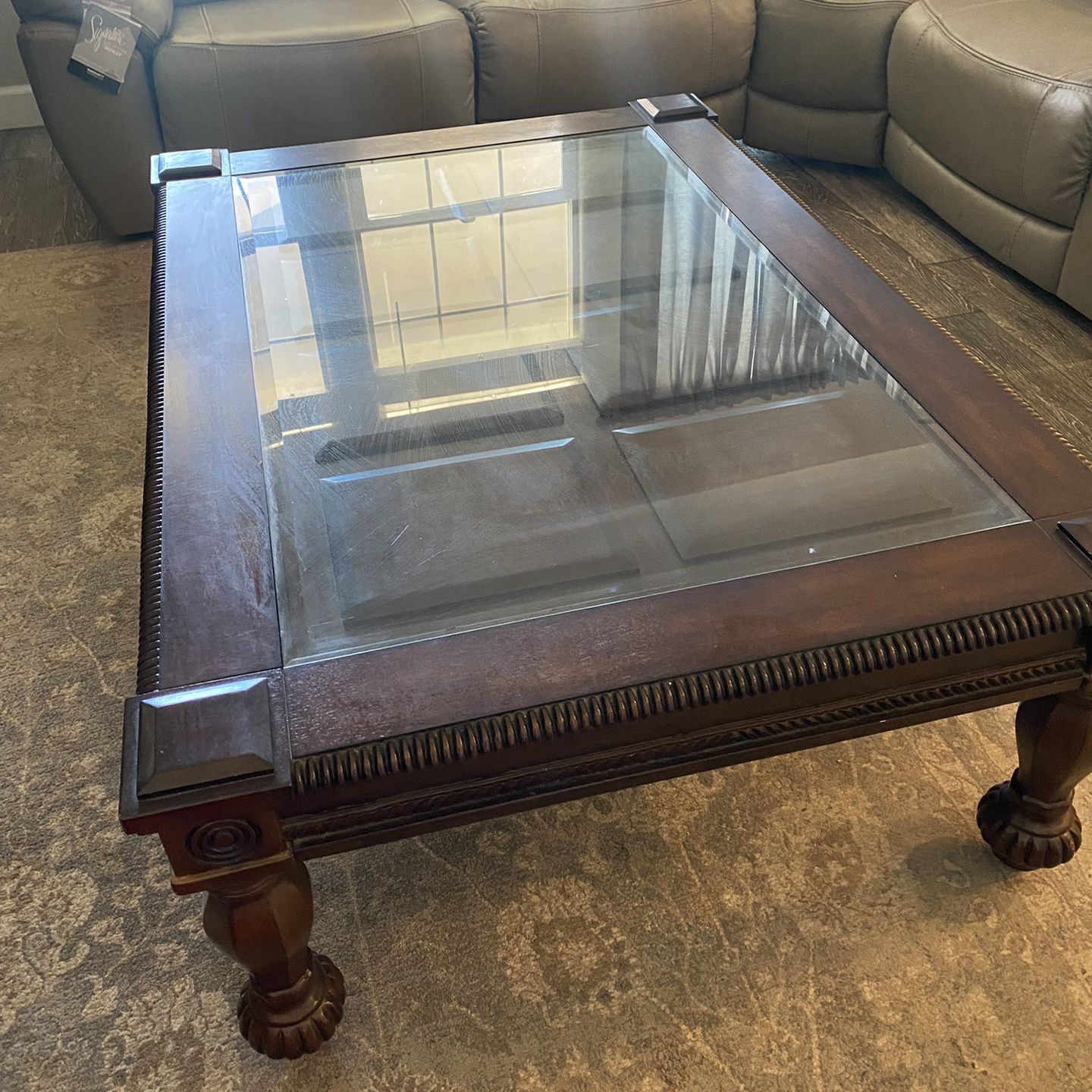 coffee table, end tables, and sofa table