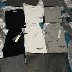 Essentials T Shirt And Shorts For Summer Flash Sale
