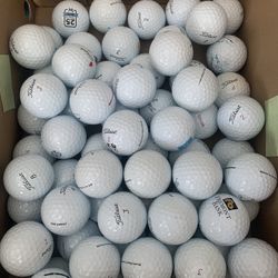 100 Golf Balls Titleist Prov1 And Prov1x In Good Condition 