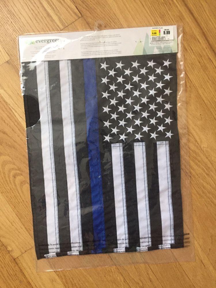 “Thin blue Line” Garden Flag