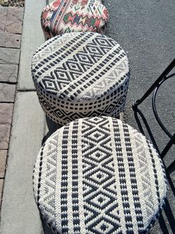 Boho stools