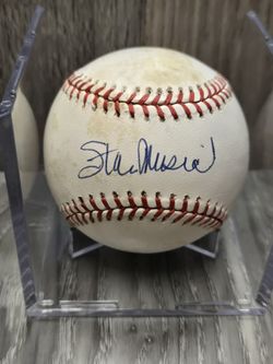 Stan Musial Signed National League Baseball JSA Authenticated 