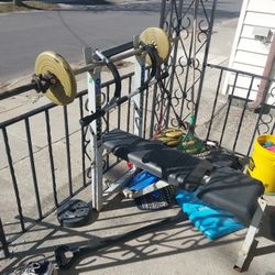 Bench With Weights