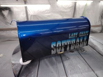 Custom Made Mail Box At Old School Paint Shop 