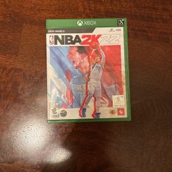 NBA 2K 22 Xbox Series X