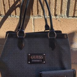 Guess Purse With Wallet (sold Together Or Separate )
