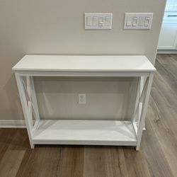 White End Table