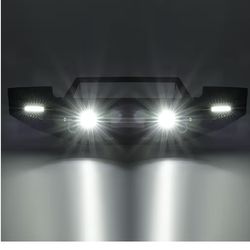 Brand new heavy duty front bumper for Ford F-150 (2004–2008). Includes LED lights, D-ring shackles, winch plate, and mounting hardware. Never installe