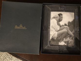 Crystal glass frame by Rosen Thal