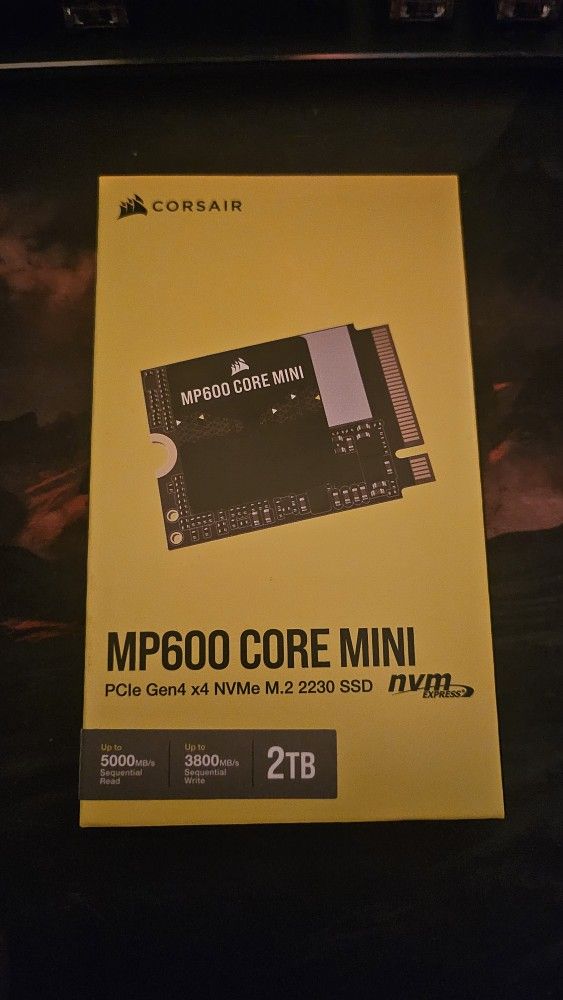 Corsair PCIe Gen4 x4 NVME M.2 2230 2tb SSD