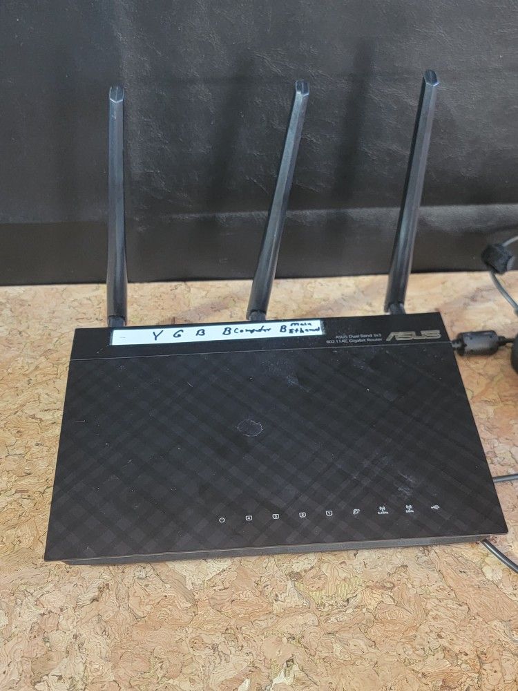 ASUS RT-AC66R Dual Band 3x3 Gigabit Router - Tested and Working -