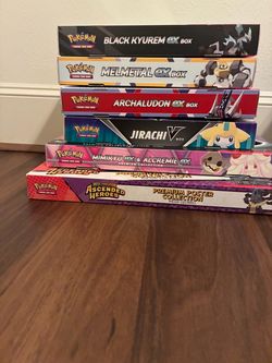 Pokemon Collection boxes
