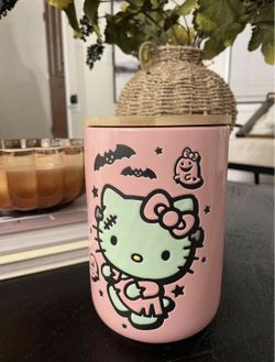 New Hello Kitty Frankenstein Canister /cookie jar