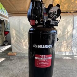 Husky 60 Gal. 3.7 HP 1-Phase 175 PSI Oil Lubed Belt Drive Stationary Electric Air Compressor