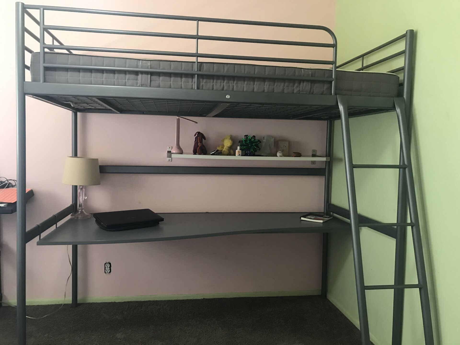 Ikea Svarta Loft Bed Frame With Desk Top For Sale In Downey Ca Offerup Ikea Svarta Loft Bed Frame With Desk Top For Sale In Downey Ca Offerup