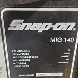 Snap on Welder 