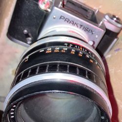 Vintage Carl Zeiss Praktisix Camera 180mm
