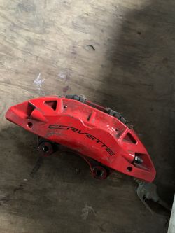 C7 Corvette Stingray 2014-2019 GM Brake Caliper- Red