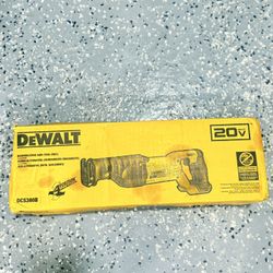 New Dewalt Sawzall 20 V Tool Only 
