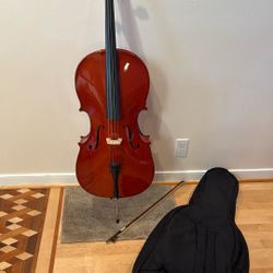 Cello With Case