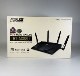 ASUS RT-AX88U AX6000 Dual-Band Wi-Fi 6 Gaming Router - AiMesh Compatible
