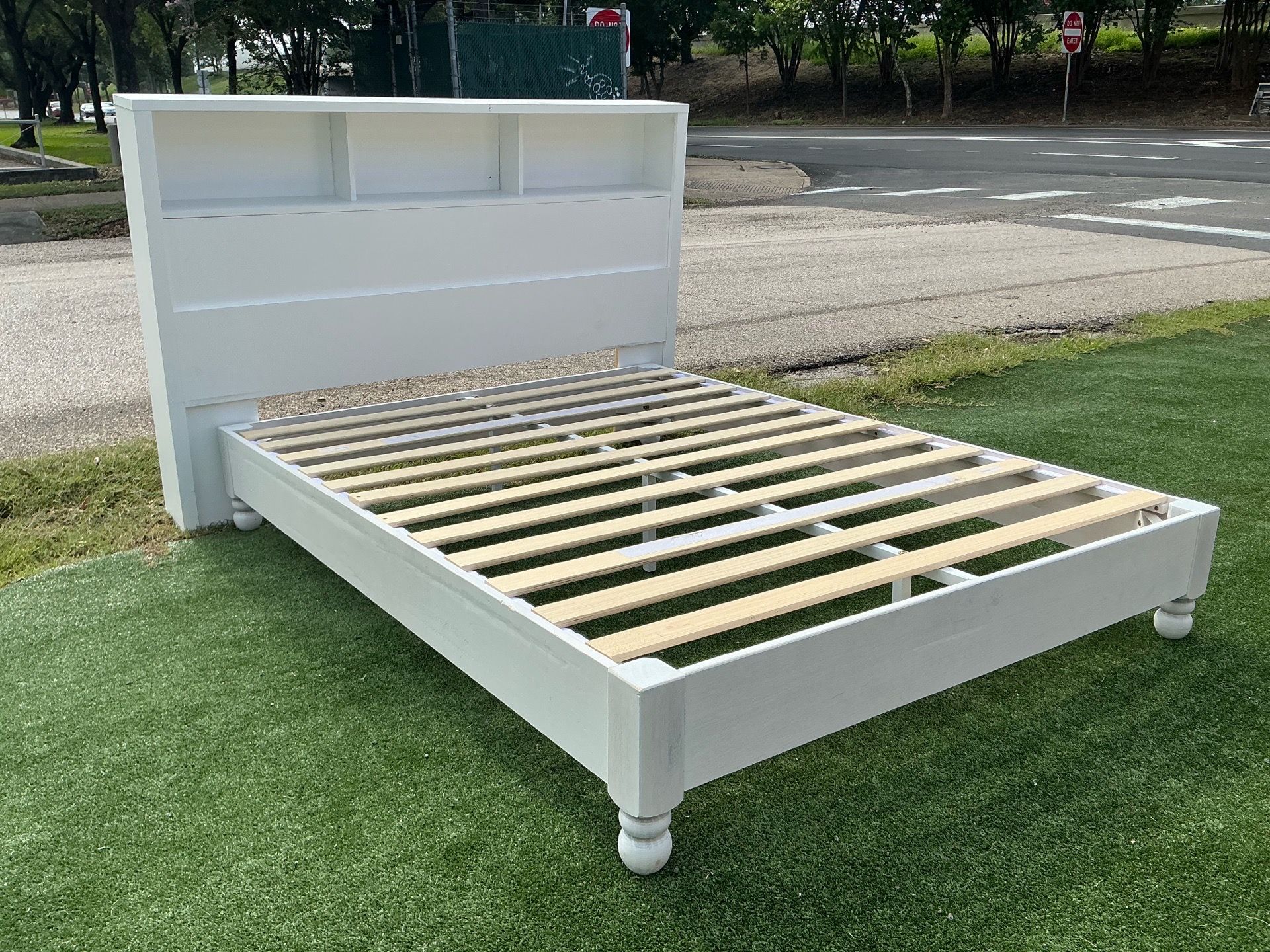 Queen bed frame