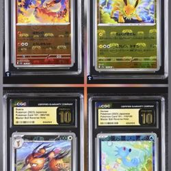 CGC 10 Pristine/Gem Mint Lot Of Master balls 