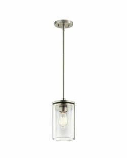 Crosby Pendant, 1 Light 100 watts.