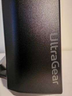 1 Black/Red LG Ultra Gear Monitor Stand