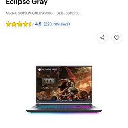 Asus Rog Strix G18 RTX 5080 gaming laptop with Ultra 9 275HX cpu