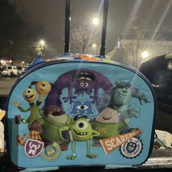 Monster Inc Suitcase