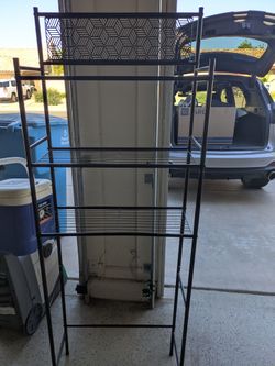 2 toilet 3-tier over the toilet storage -metal