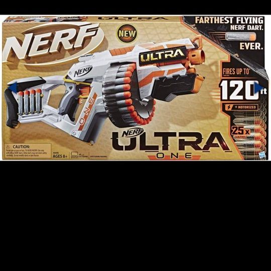 NERF Ultra One Motorized Blaster -- 25 Ultra Darts -- Farthest Flying Darts  Ever -- Compatible Only Ultra One Darts for Sale in Mesa, AZ - OfferUp